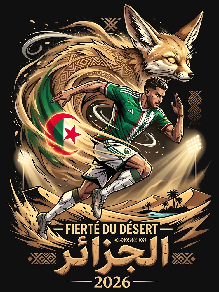 Desert Foxes Algeria - World Cup 2026 by VoidAnimeStudio