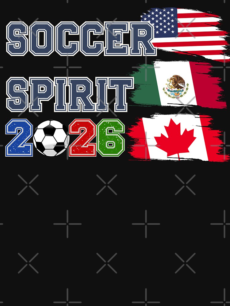 Soccer Spirit 2026 United Host Nations USA Mexico Canada by area248