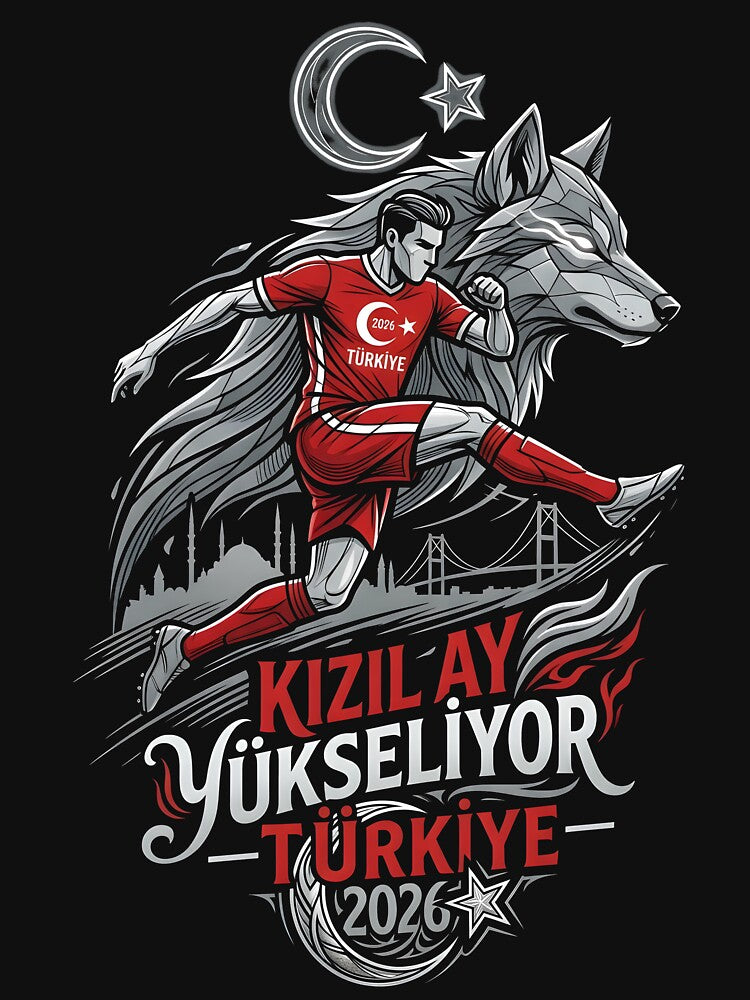 Rising Crescent Turkey World Cup 2026 by VoidAnimeStudio