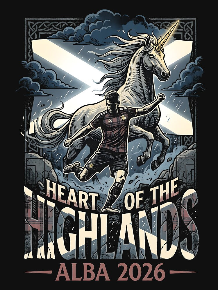 Heart Of The Highlands Scotland World Cup 2026 by VoidAnimeStudio