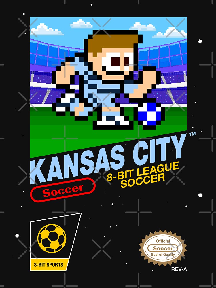 Sporting Kansas City (8-bit Videogame Cart) by The Armorsmith