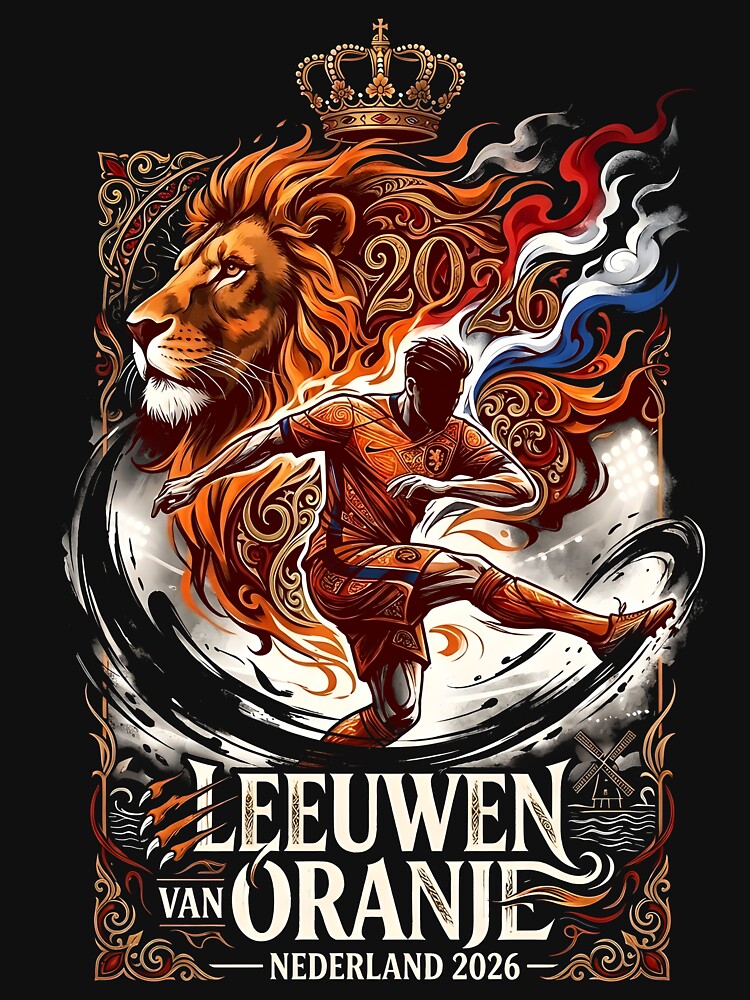 Leeuwen Van Oranje Netherlands World Cup 2026 by VoidAnimeStudio