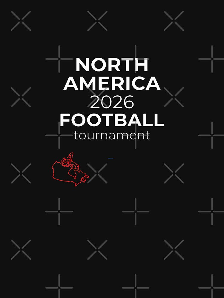 Football 2026 Mug, Minimal USA Mexico Canada Soccer Cup, North America Football Gift, Modern Sports Classic T-Shirt by ‘Nothing Scares Me’ Store