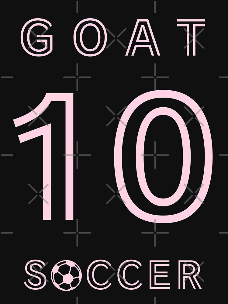 the G O A T number 10 of Soccer by Tong4130