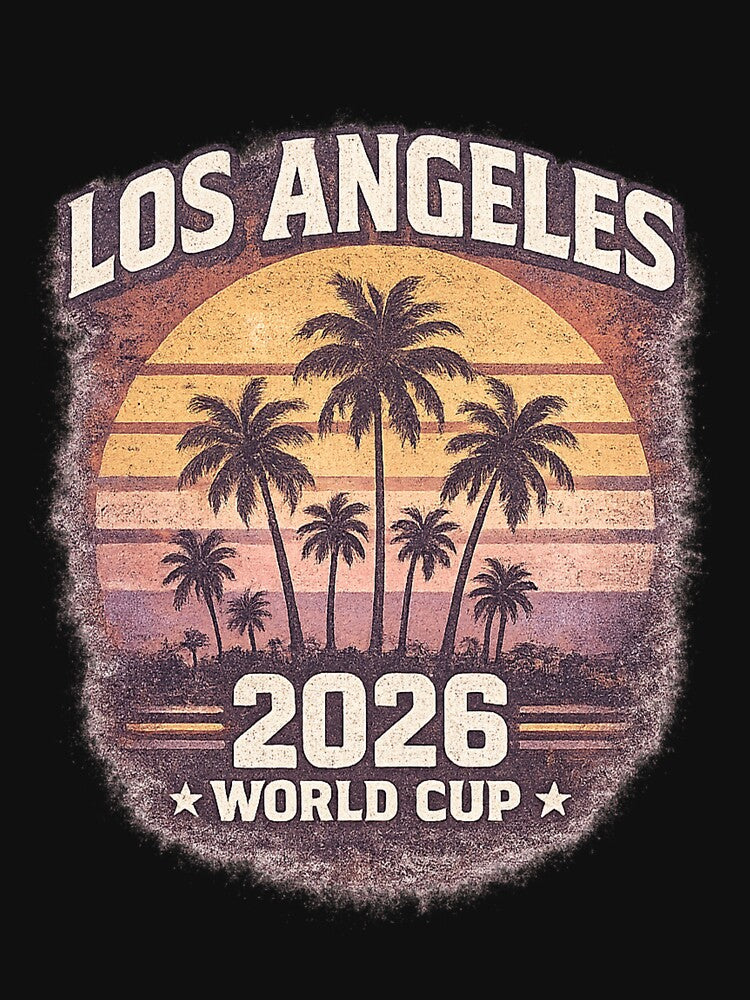 Los Angeles 2026 Retro World Cup Tee by ArthUpscale