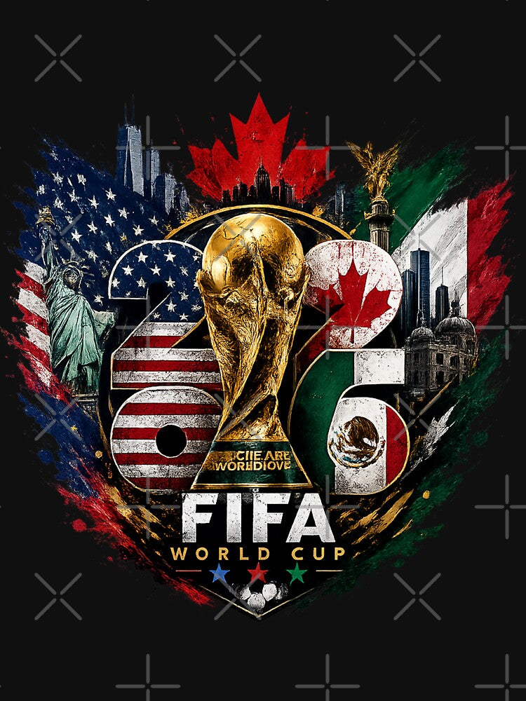 North America Soccer Tournament 2026 - United Host Nations Vintage by RedoneDesignART ⭐⭐⭐⭐⭐