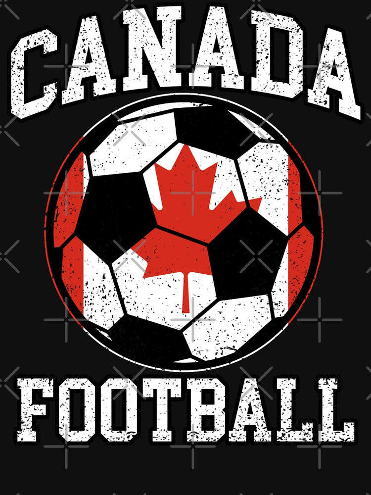 SOCCER BALL - CANADA | Soccer Fans and Teams for Men and Women t-shirt by wallsandpatts