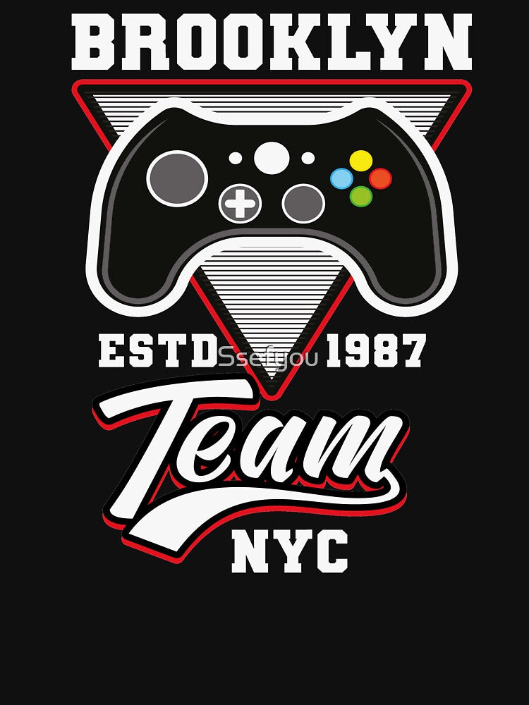 Brooklyn Team NYC Video Game by Ssefyou