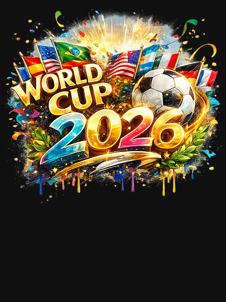World 2026 Cup Soccer Tournament International Football Fan by KAWKAW-DRHM