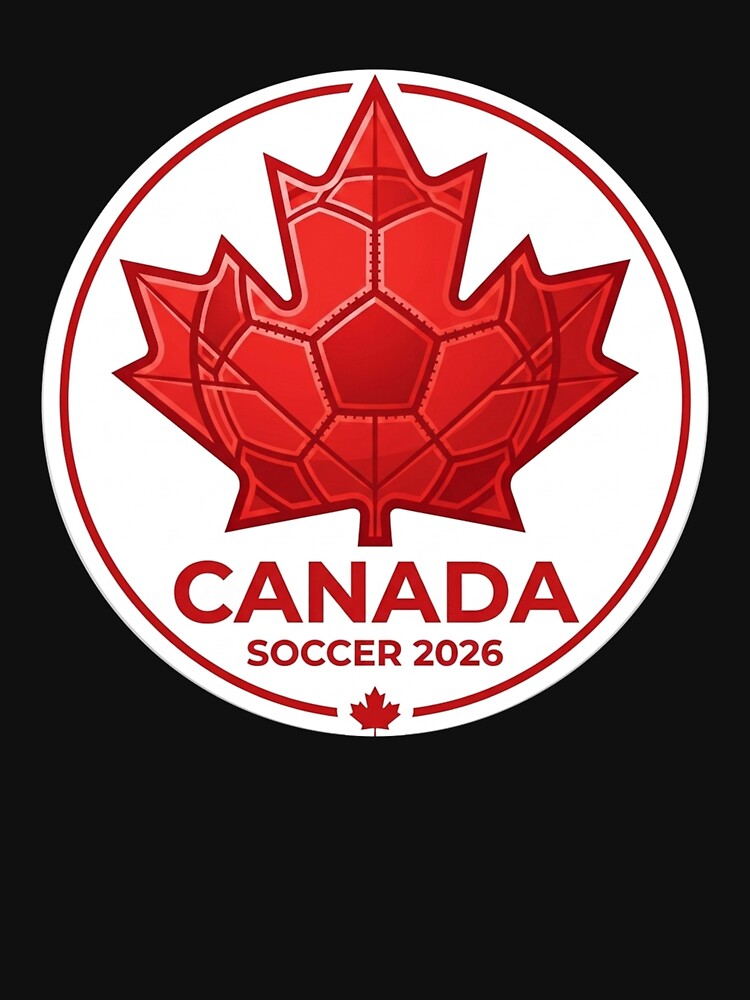 Canada Soccer 2026 Maple Leaf Football by topprinting