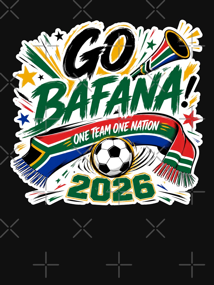 South Africa 2026 Bafana Football Pride by RedCircleArt
