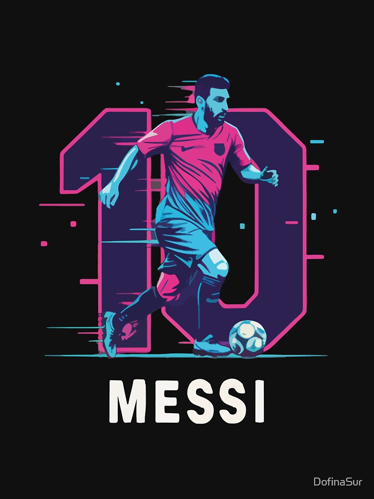 Messi 10 GOAT by DofinaSur