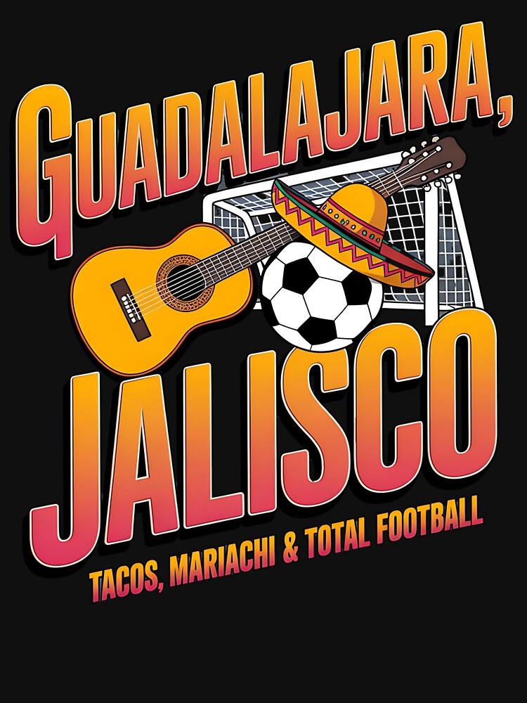 2026 soccer city - Guadalajara - soccer host city - american soccer fan - soccer supporter - red white and blue - national pride - soccer hype - soccer fan gear - soccer watch party by JansenGS