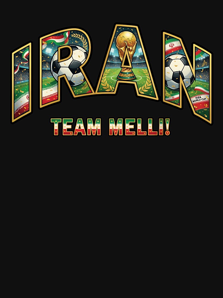 Soccer Fan 2026 Iran Team Melli Supporters by cass-vale-lab