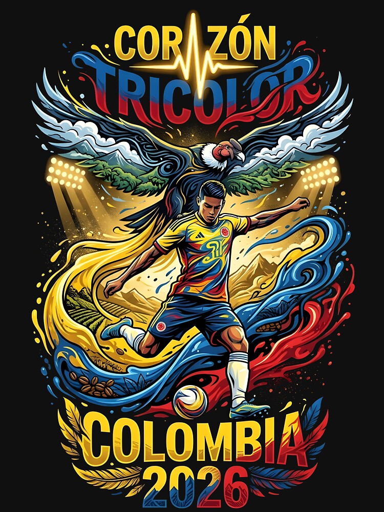 Corazon Tricolor Colombia - World Cup 2026 by VoidAnimeStudio