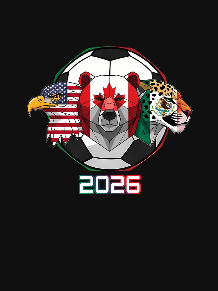 North American Soccer Animals 2026 by belaadel