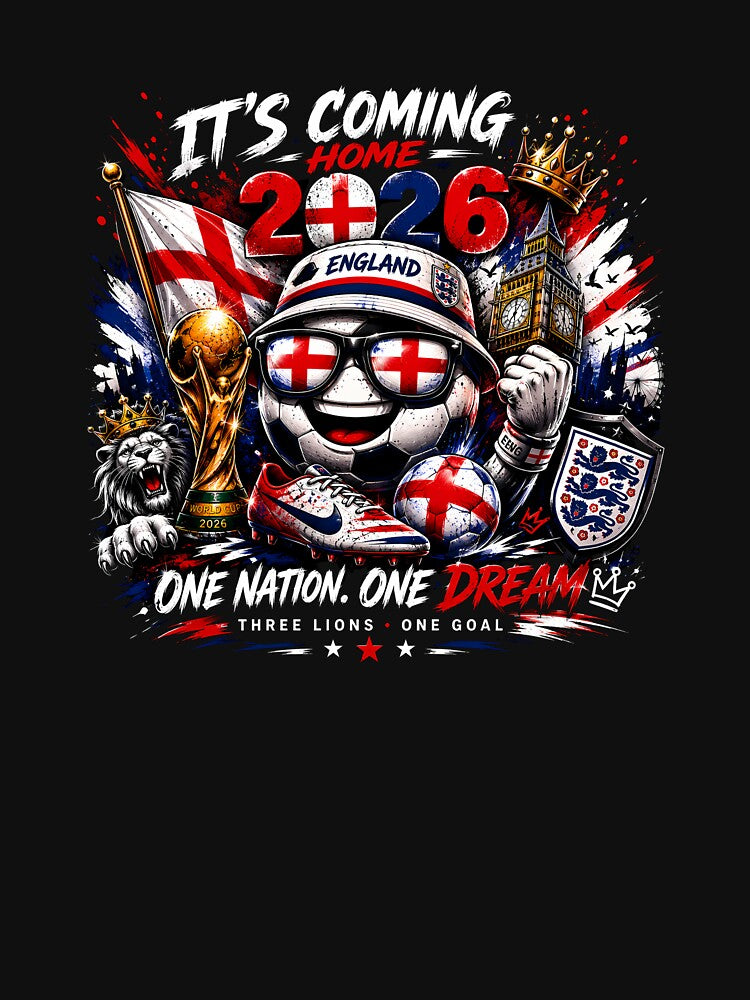 England Football 2026 - It's Coming Home Supporter by Redfield Universe