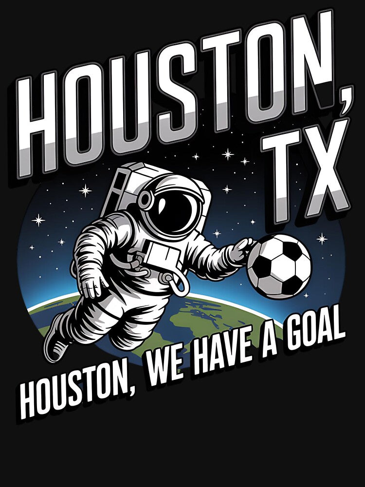 2026 soccer city - Houston TX - soccer host city - american soccer fan - soccer supporter - red white and blue - national pride - soccer hype - soccer fan gear - soccer watch party by JansenGS