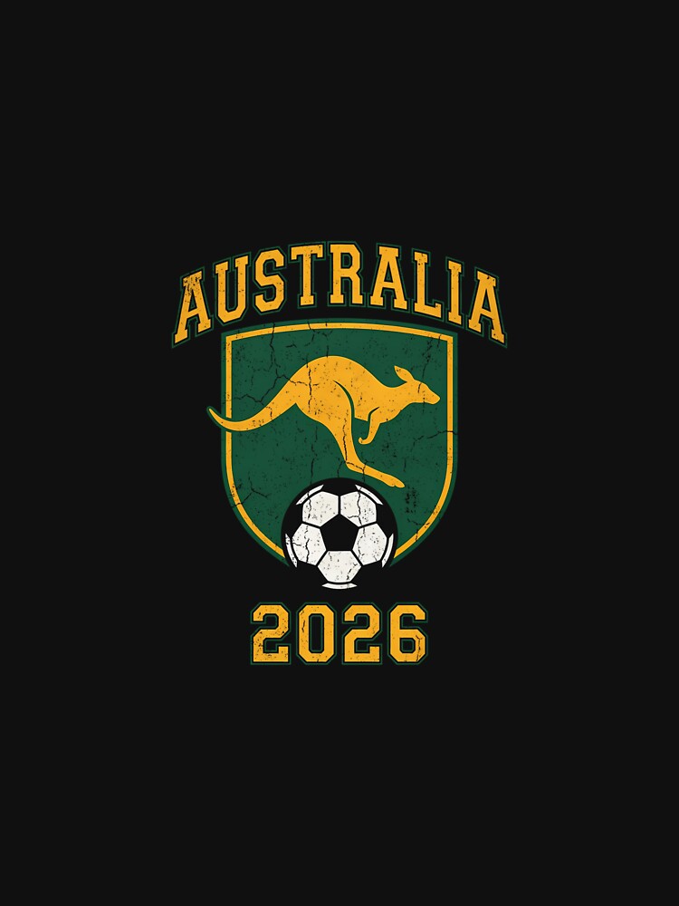 Australia Football 2026 Soccer Crest by eyrondigistore