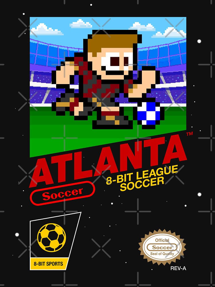Atlanta United (8-bit Videogame Cart) by The Armorsmith