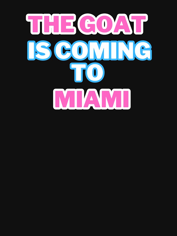 The Goat is Coming To Miami by webby04
