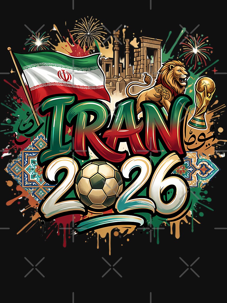 Iran World Cup 2026 Football Legacy by NOVA8BIT
