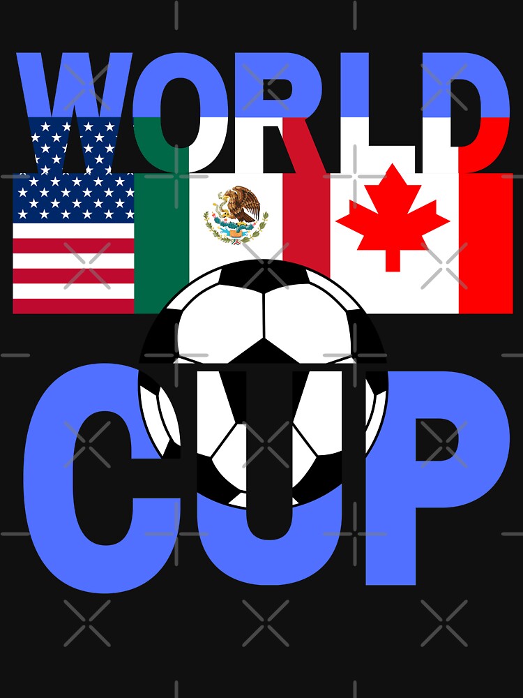 2026 World Cup USA Mexico Canada Soccer Fan Design by Karim-Karem