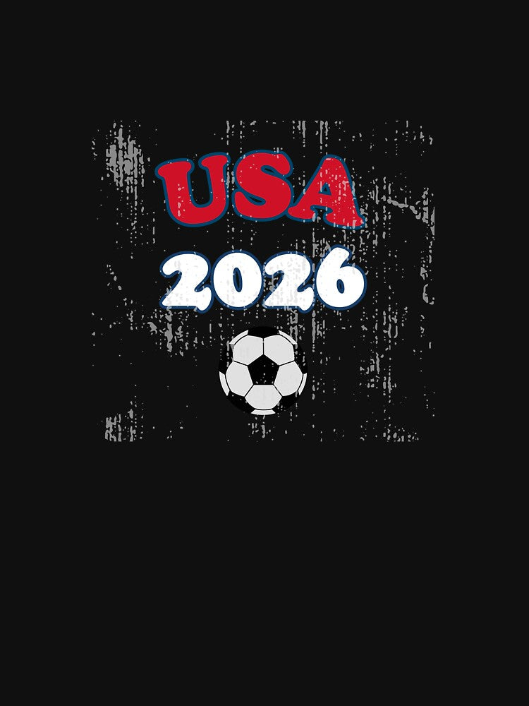 Retro USA 2026 Soccer Fan Tee by Hook & Header Co.