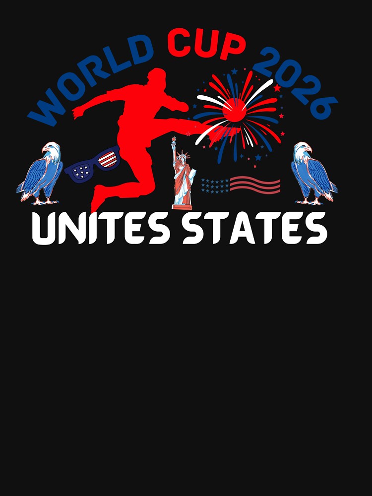 World cup 2026 unisex T-shirt World cup soccer North America 2026 Soccer World cup 26 USA by mj200