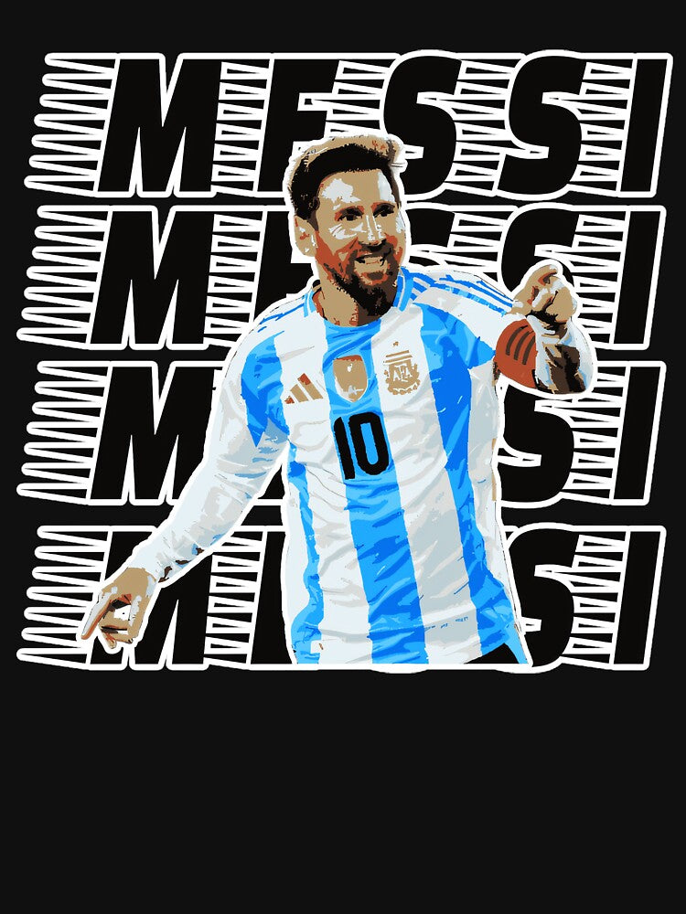 Messi Argentina Football Player Soccer Fan by LeoSnarf