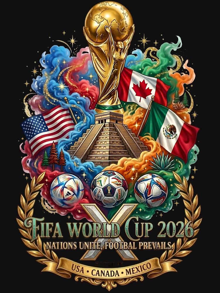 2026 World Cup USA Canada Mexico Nations Unite by Sovereign Supply Co.