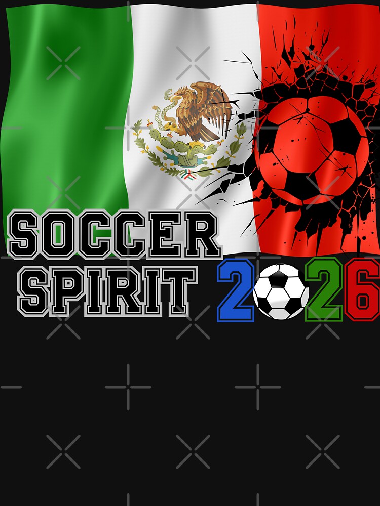 Soccer Spirit 2026 Mexico Flag Football Breakthrough by area248