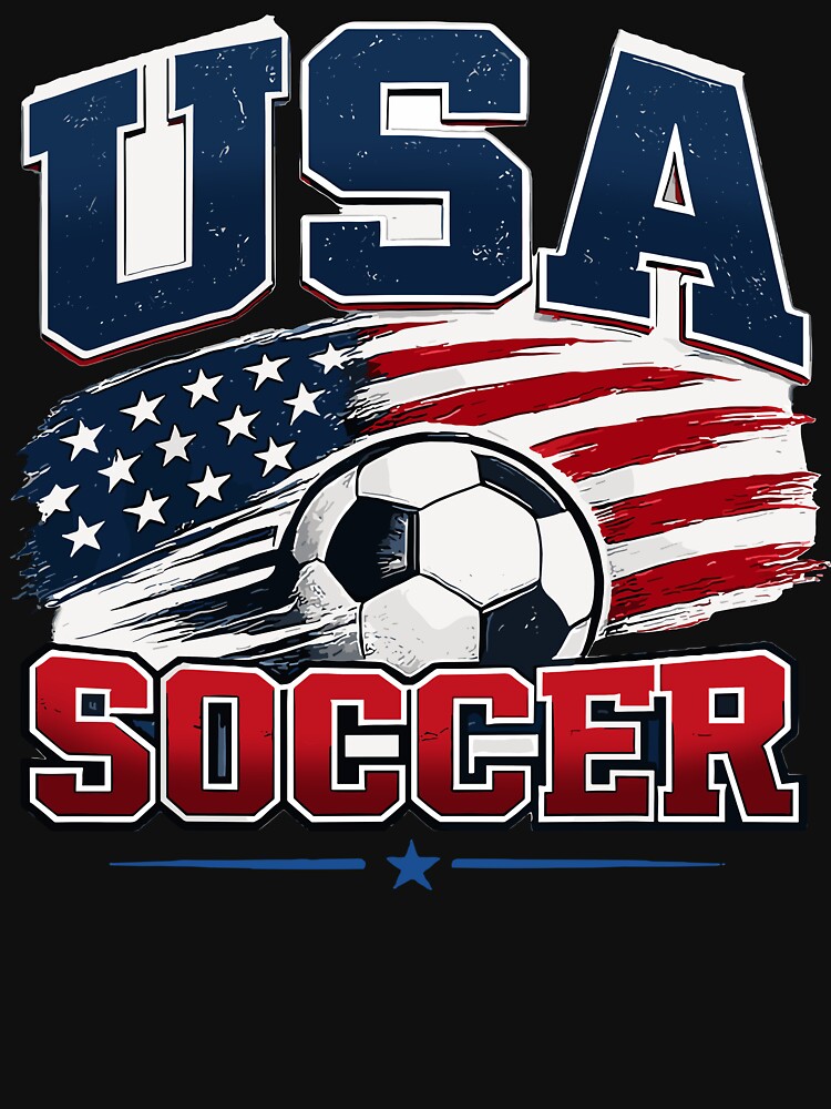 USA Soccer World 2026 Cup American Flag Graphic by PixlCrypt