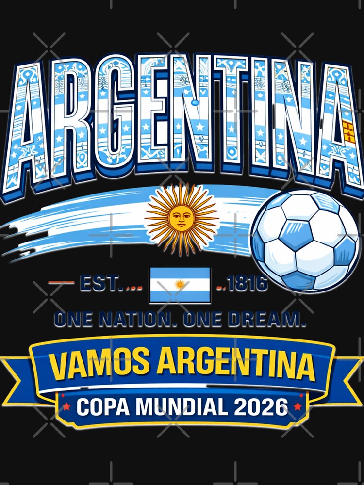 Argentina Soccer Supporter 2026 Competition by Tsugraf Designs