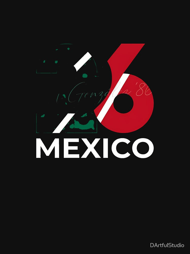 Retro Mexico World Cup Classic T-Shirt by DArtfulStudio