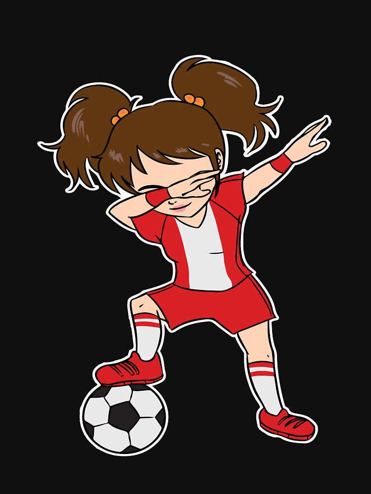 Dabbing soccer girls Canada women soccer by Lenny Stahl