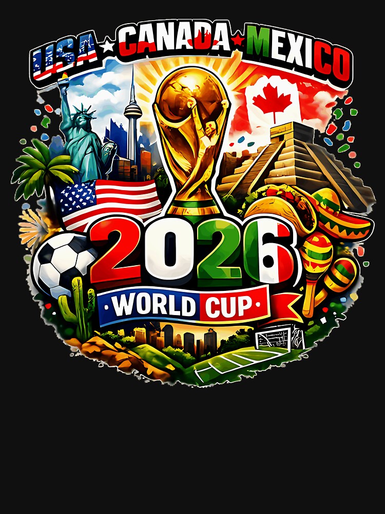 Usa Canada Mexico World Cup Host Nations Football Fans by LeoSnarf