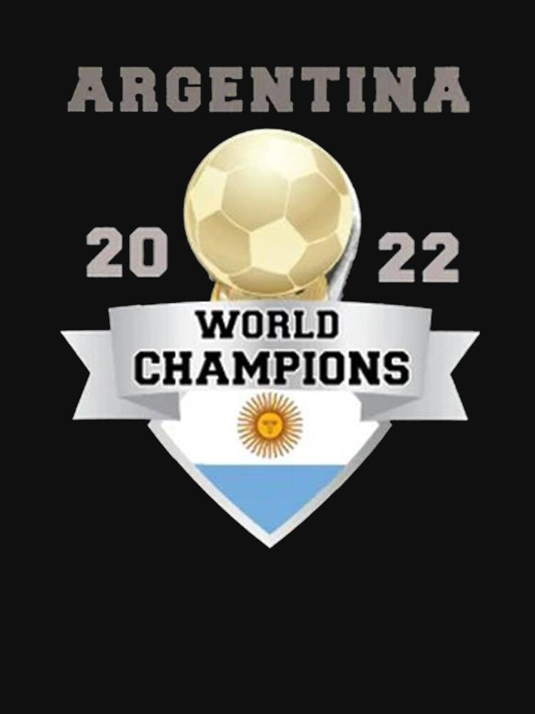 Argentina world cup champion T Shirt by Francois-Lemann