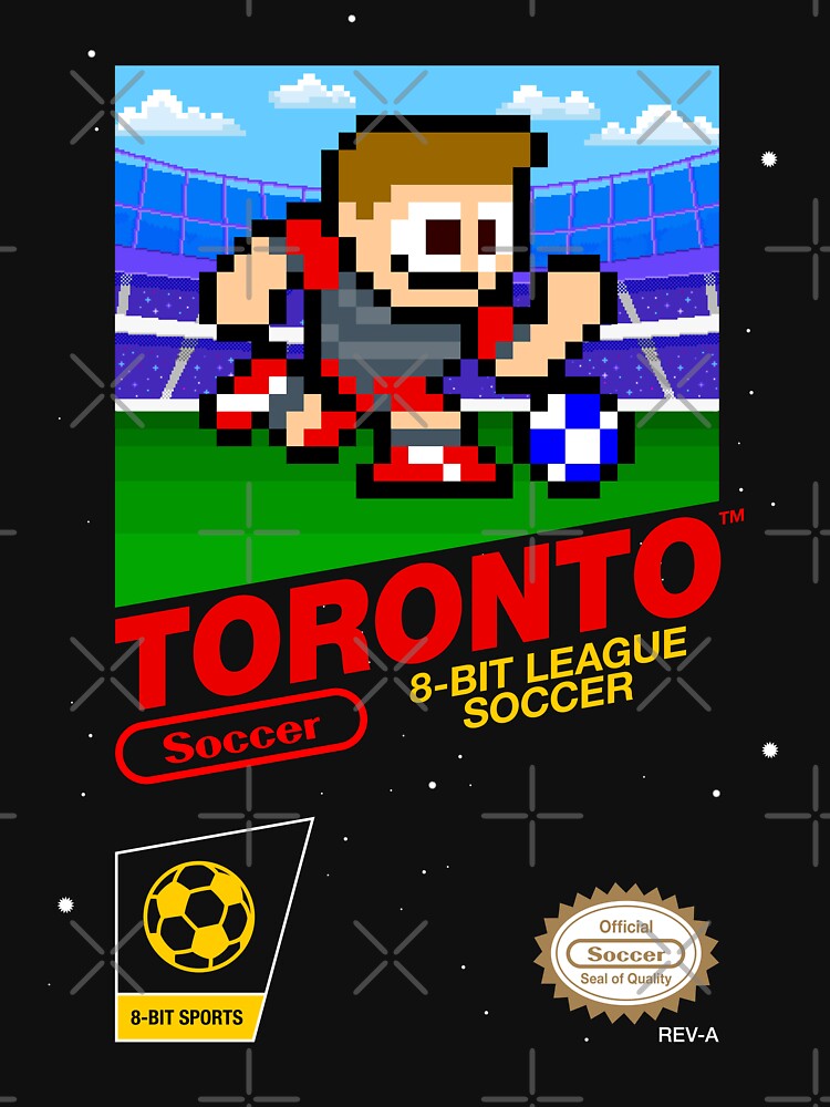 Toronto FC (8-bit Videogame Cart) by The Armorsmith