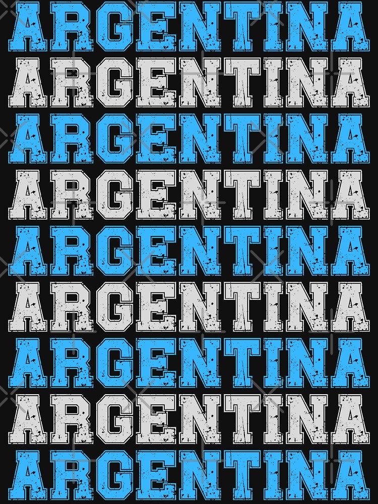 Vintage Team Argentina Flag Soccer Fan 2026 by legendaryskins