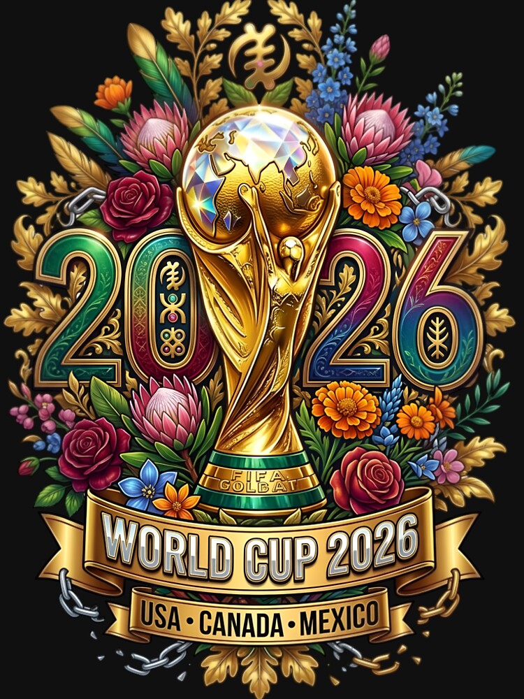Soccer Championship 2026 Host Nations Floral by Sovereign Supply Co.