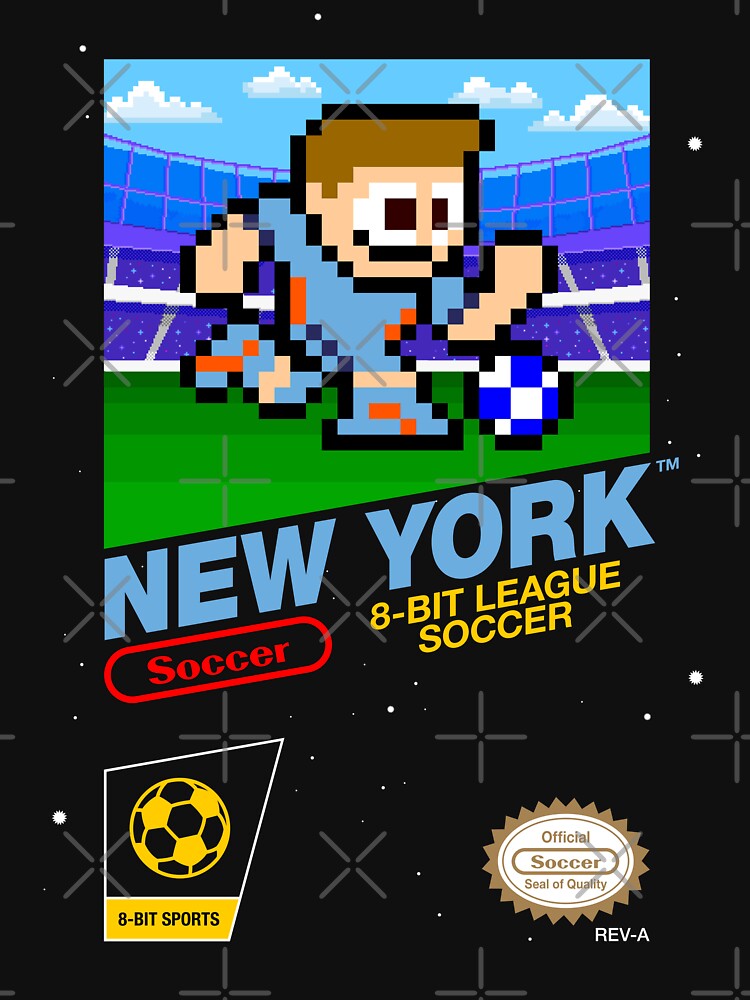 New York City FC (8-bit Videogame Cart) by The Armorsmith
