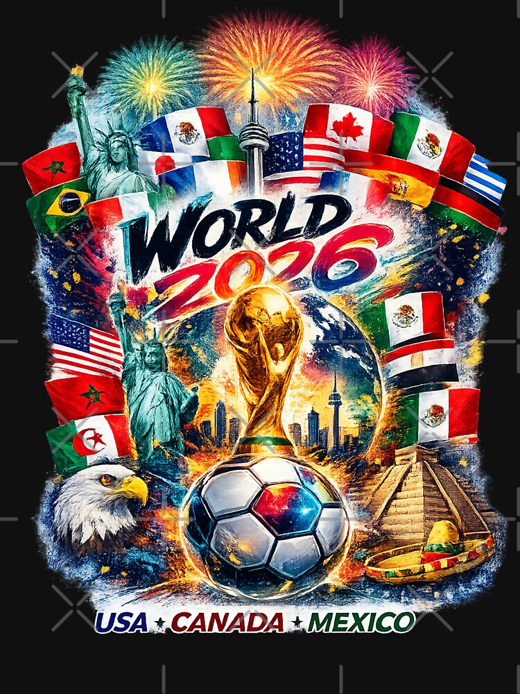 2026 World Cup USA CANADA MEXICO by Dsn-art-1hicham