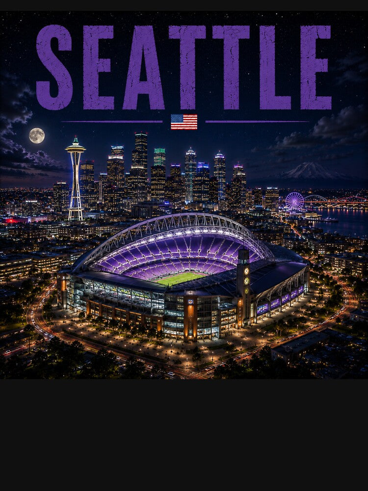 Seattle Cinematic Stadium Edition by globetrottergfx