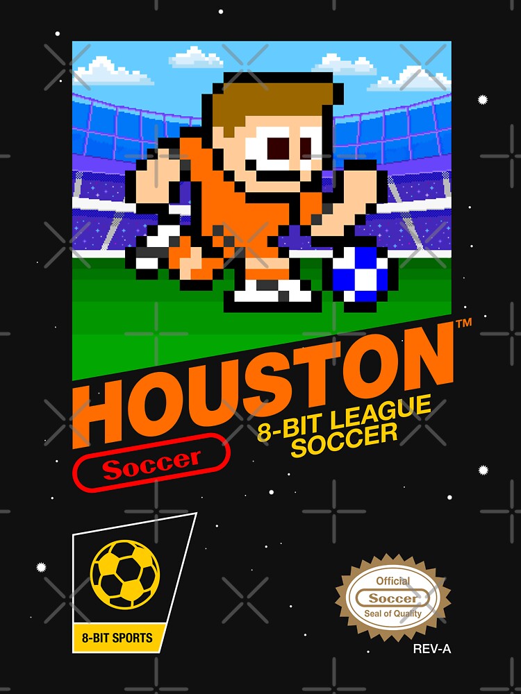 Houston Dynamo FC (8-bit Videogame Cart) by The Armorsmith
