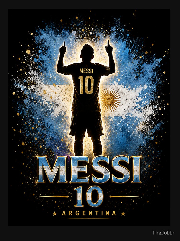 Messi Argentina World Champion Inspired Design Collection by TheJobbr