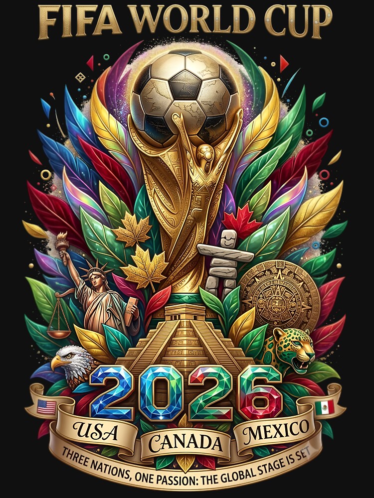 2026 World Cup USA Canada Mexico by Sovereign Supply Co.