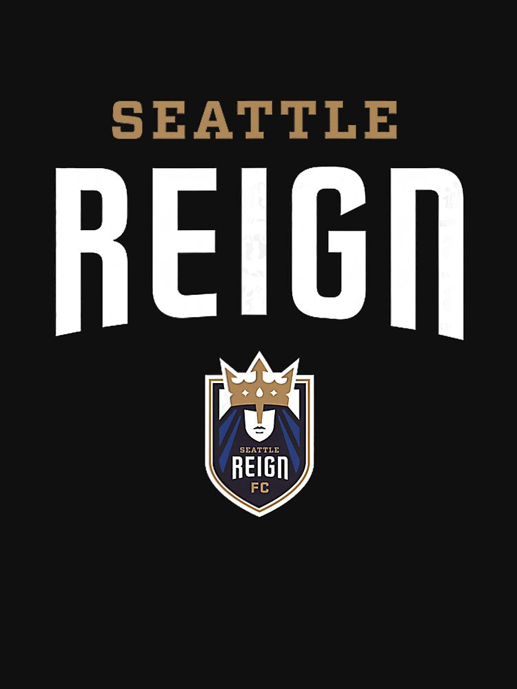 Seattle Reign Crest Poster Design Today Graphic Art by JanayMcgoldric
