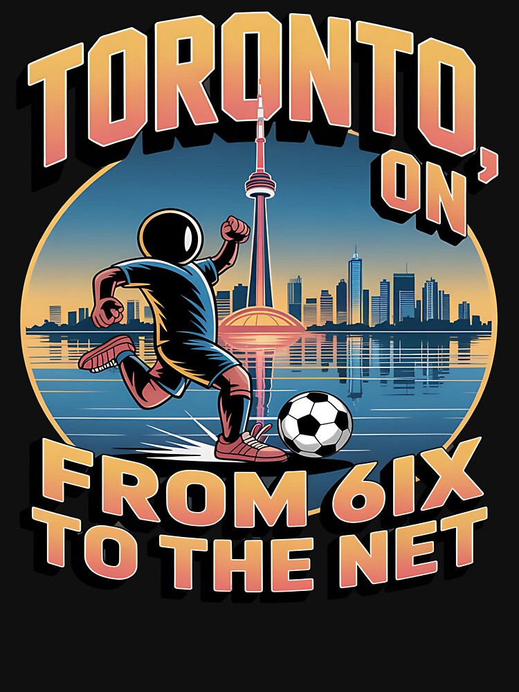 2026 soccer city - Toronto ON - soccer host city - american soccer fan - soccer supporter - red white and blue - national pride - soccer hype - soccer fan gear - soccer watch party by JansenGS