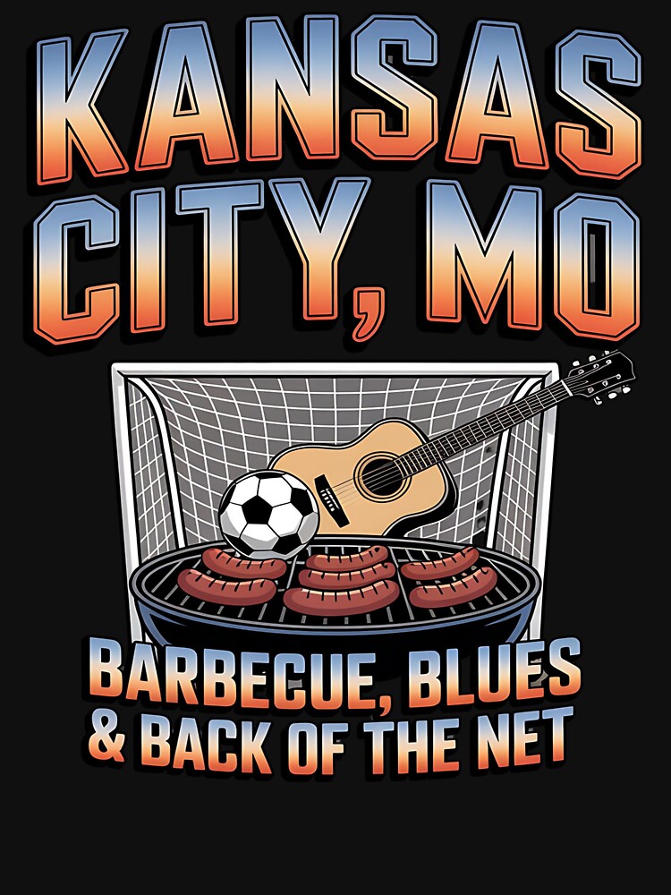 2026 soccer city - Kansas MO - soccer host city - american soccer fan - soccer supporter - red white and blue - national pride - soccer hype - soccer fan gear - soccer watch party by JansenGS